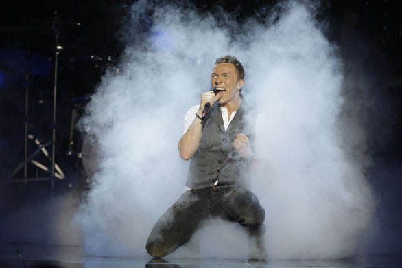 Eurovision final : Brinck of Denmark came 13th in Eurovision 2009