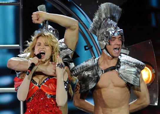 Eurovision final : Ukraine 's entry into the Eurovision 2009 song contest Svetlana Loboda