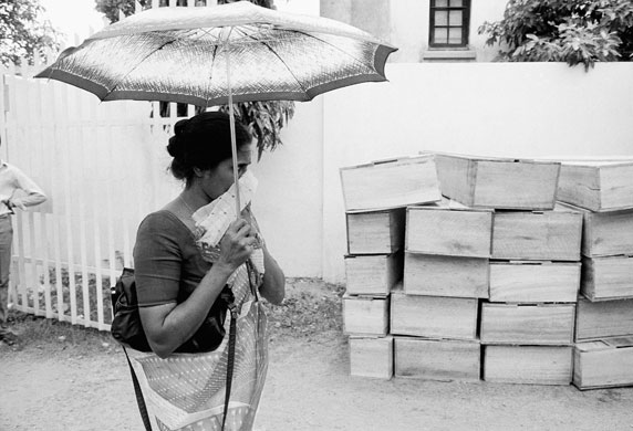 Tamil Tigers surrender: bodies of people killed in tamil tiger bombing in colombo, sri lanka, 1987
