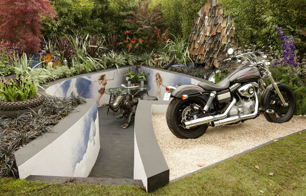Chelsea Flower Show: David Domoney's garden, 'The Ace of Spades'
