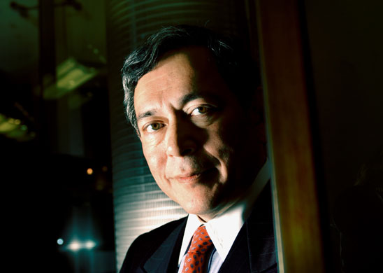 Bankers under pressure: Eric Daniels of Lloyds TSB