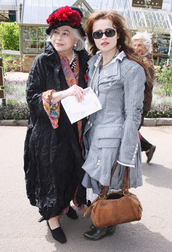 Chelsea Flower Show: Helana Bonham-Carter and her mother Elena