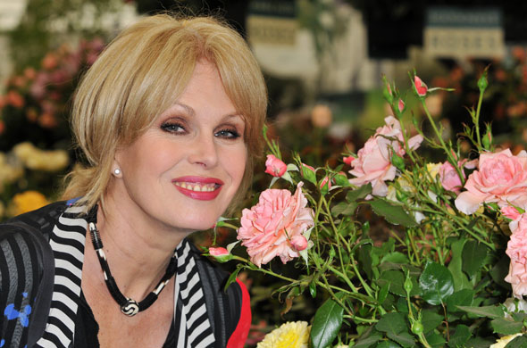 Chelsea Flower Show: Joanna Lumley at the Chelsea Flower Show