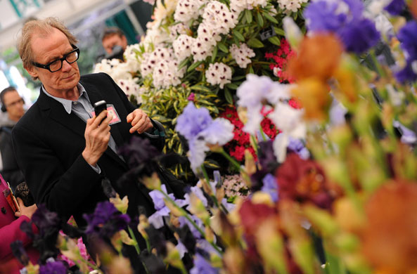 Chelsea Flower Show: Bill Nighy attends the press view