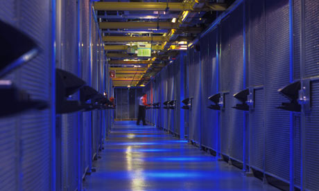 Server farm in San Jose, California