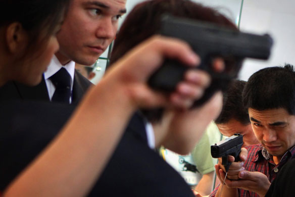 24 hours: china holds show on police equipment and anti-terrorism technology