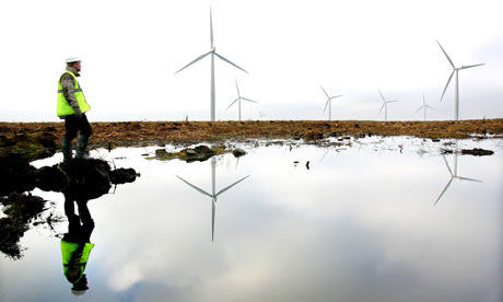 Whitelee Wind Farm, Scotland. Europe's Largest onshore windfarm.
