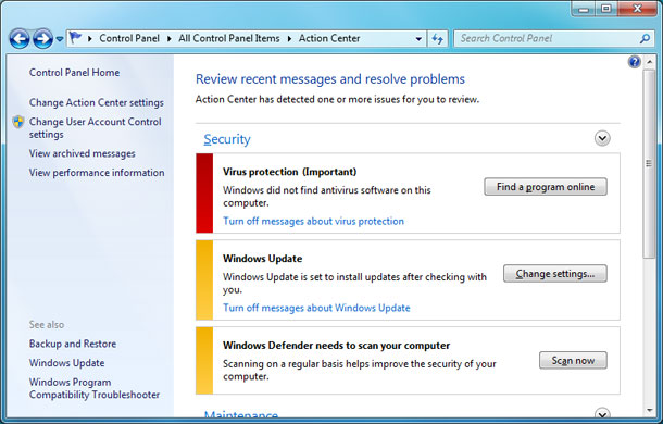 Windows 7: The new features of Windows 7