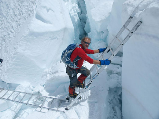 Sir Ranulph Fiennes: Sir Ranulph Fiennes on his 2008 expedition.