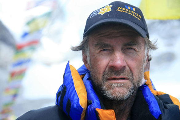 Sir Ranulph Fiennes: Sir Ranulph Fiennes on his 2008 expedition.