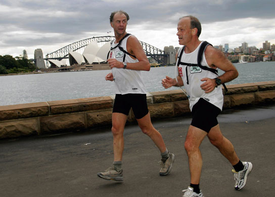Sir Ranulph Fiennes: Adventurer Sir Ranulph Fiennes on the Sydney Marathon in 2003