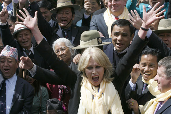 Gurkha's victory: British actor Joanna Lumley and Gurkha veterans react to the announcement