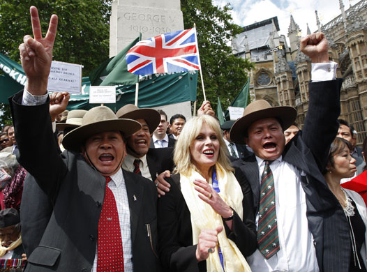 Gurkha's victory: British actor Joanna Lumley and Gurkha veterans react to the announcement