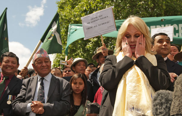 Gurkha's victory: Gurkhas Celebrate Right To Apply For Settlement In The UK