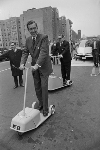 Green technologies: Senators on Electric Scooters