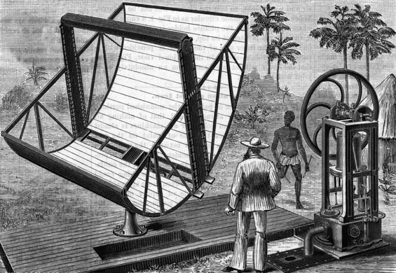 Green technologies: John Ericsson'S Solar Engine;Illust.