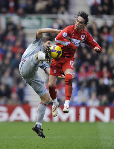 Relegation timescale: Gerrard and Tuncay