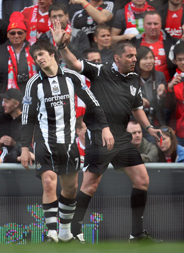Relegation timescale: Joey Barton gets sent off