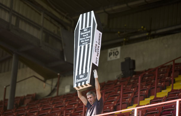 Newcastle's Relegation: Newcastle fan