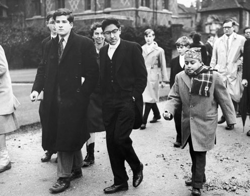 Narayanhiti Palace Museum: Crown Prince Birendra of Nepal at Eton in 1960