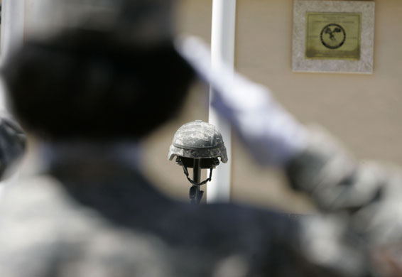 24 hours: Memorial Day observance ceremony at Camp Eggers in Kabul, Afghanistan
