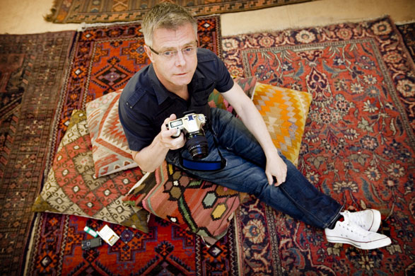 Hay festival yurt: StephenDaldry, CBE, theatre and film director and producer