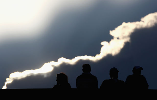 26 May 2009: Paris, France: Fans at the French Open