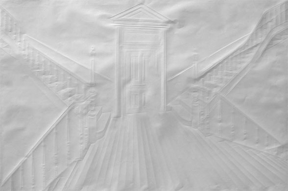 Simon Schubert: großes Treppenhaus by Simon Schubert