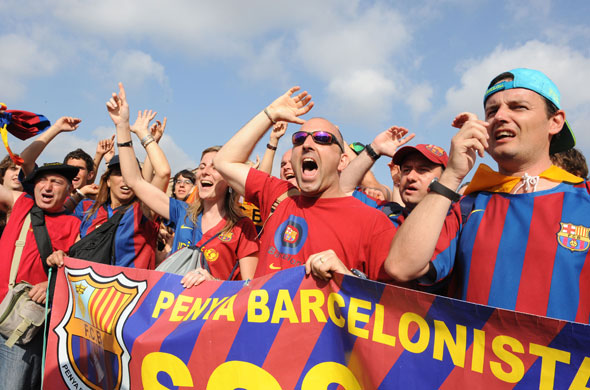 Champions League: supporters