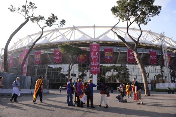 Champions league final: fans