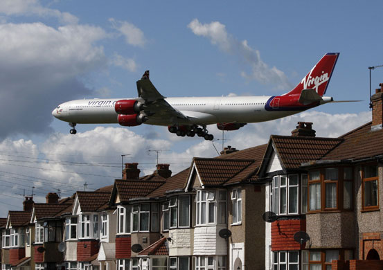 Week in business: A Virgin Atlantic airline aircraft comes in to land at Heathrow Airport.