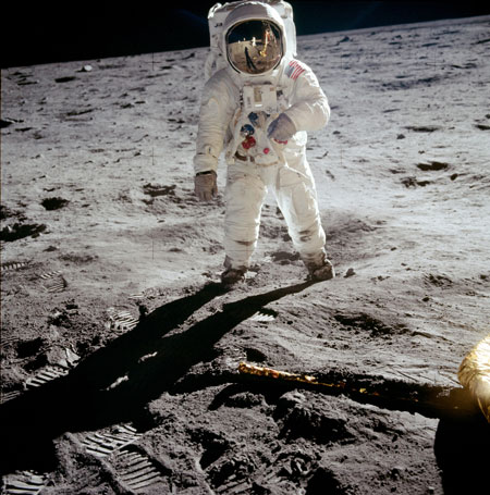 Apollo 11: Neil Armstrong on the moon