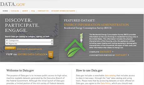 US governments data.gov site
