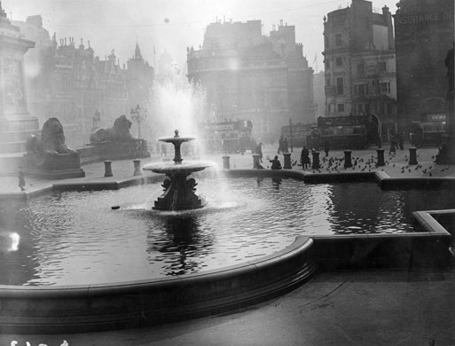 Trafalgar Square fountain: Trafalgar Square