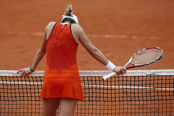 24sport: Alize Cornet reacts