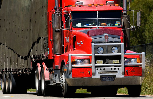 Road Trains: Road train in New South Wales, Australia
