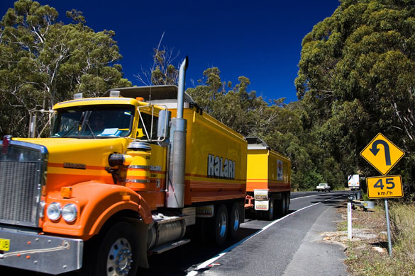 Road Trains: Road train in New South Wales, Australia