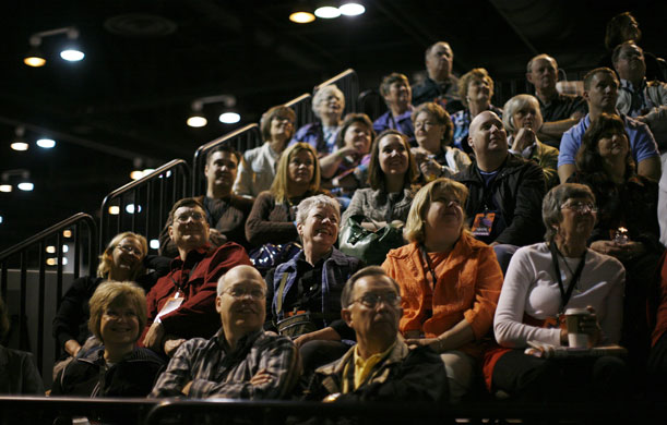 Warren Buffett: The 'sage of Omaha' addresses the faithful