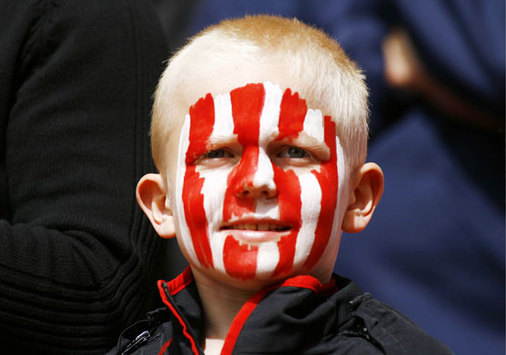 Championship: young fan