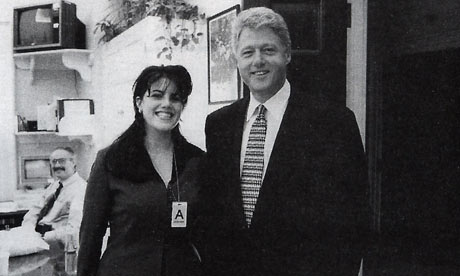 bill clinton younger. Bill Clinton and Monica