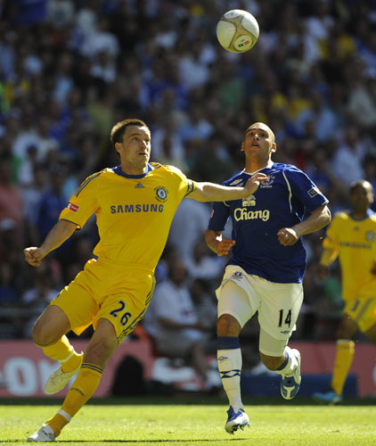 FA Cup final: John Terry and James Vaughan 
