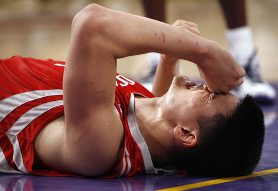 24sport: Houston Rockets center Yao Ming