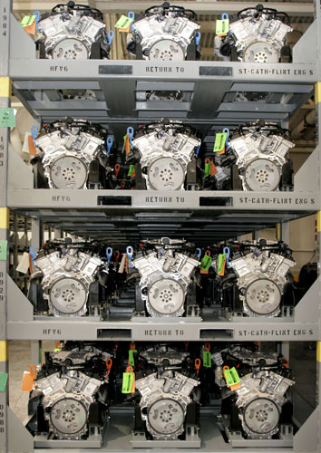 General motors: GM Launches New Engine At Flint Plant