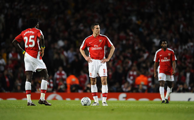 Arsenal v Man Utd: Van Persie