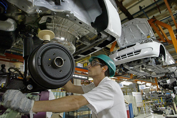 General Motors: General Motors production plant, in Brazil