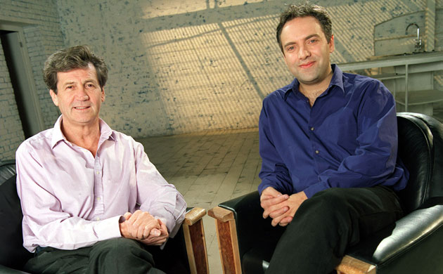 Melvyn Bragg: The South Bank Show: Melvyn Bragg with Sam Mendes in in 2000