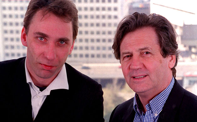 Melvyn Bragg: The South Bank Show: Melvyn Bragg with Will Self in July 1998