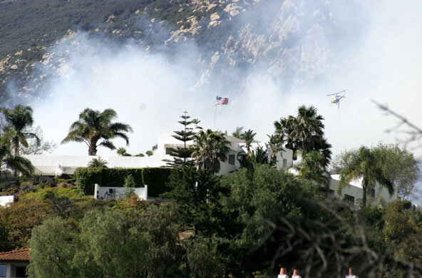 California Wildfires: Jesusita Fire in Santa Barbara, California