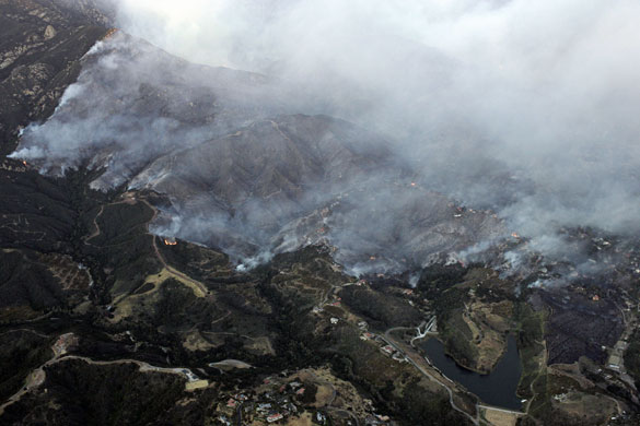 California Wildfires: Wildfires, Santa Barbara