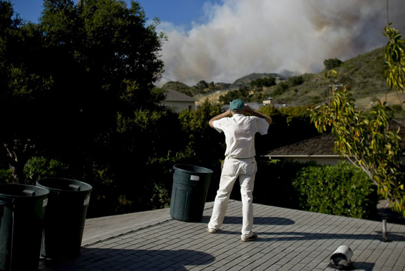 California Wildfires: The Jesusita fire in California